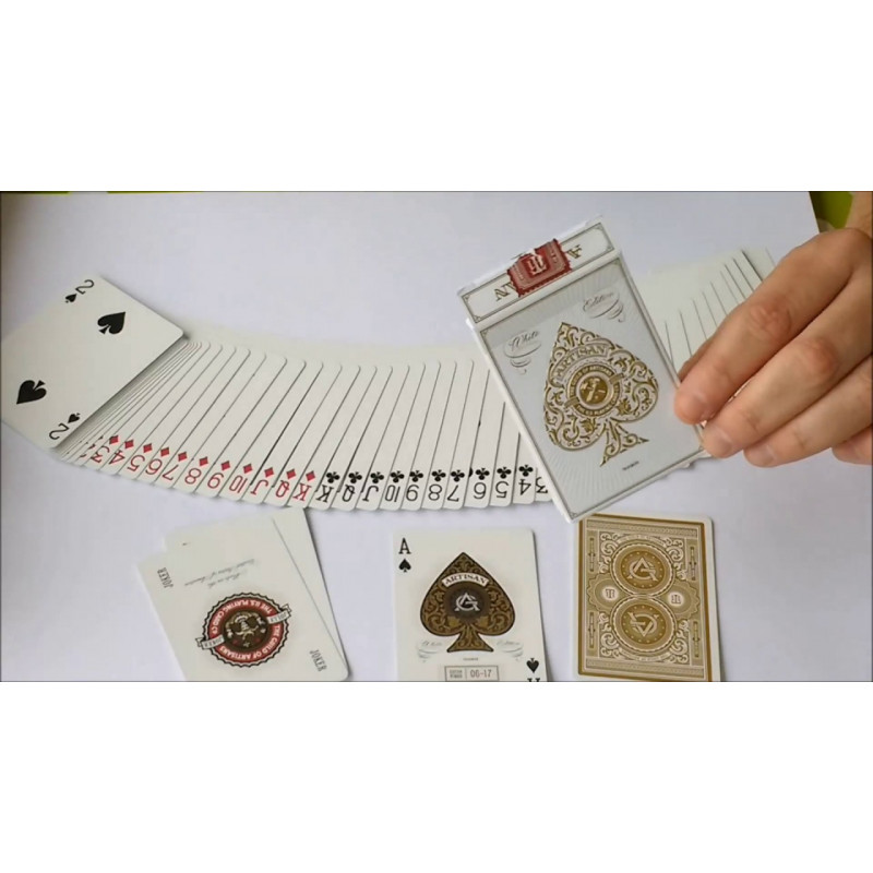 Bicycle Artisan White Playing Card by THEORY 11